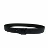 Louis Vuitton Black Buckle LV Iconic Monnogram Belt Black For Women - Crozus