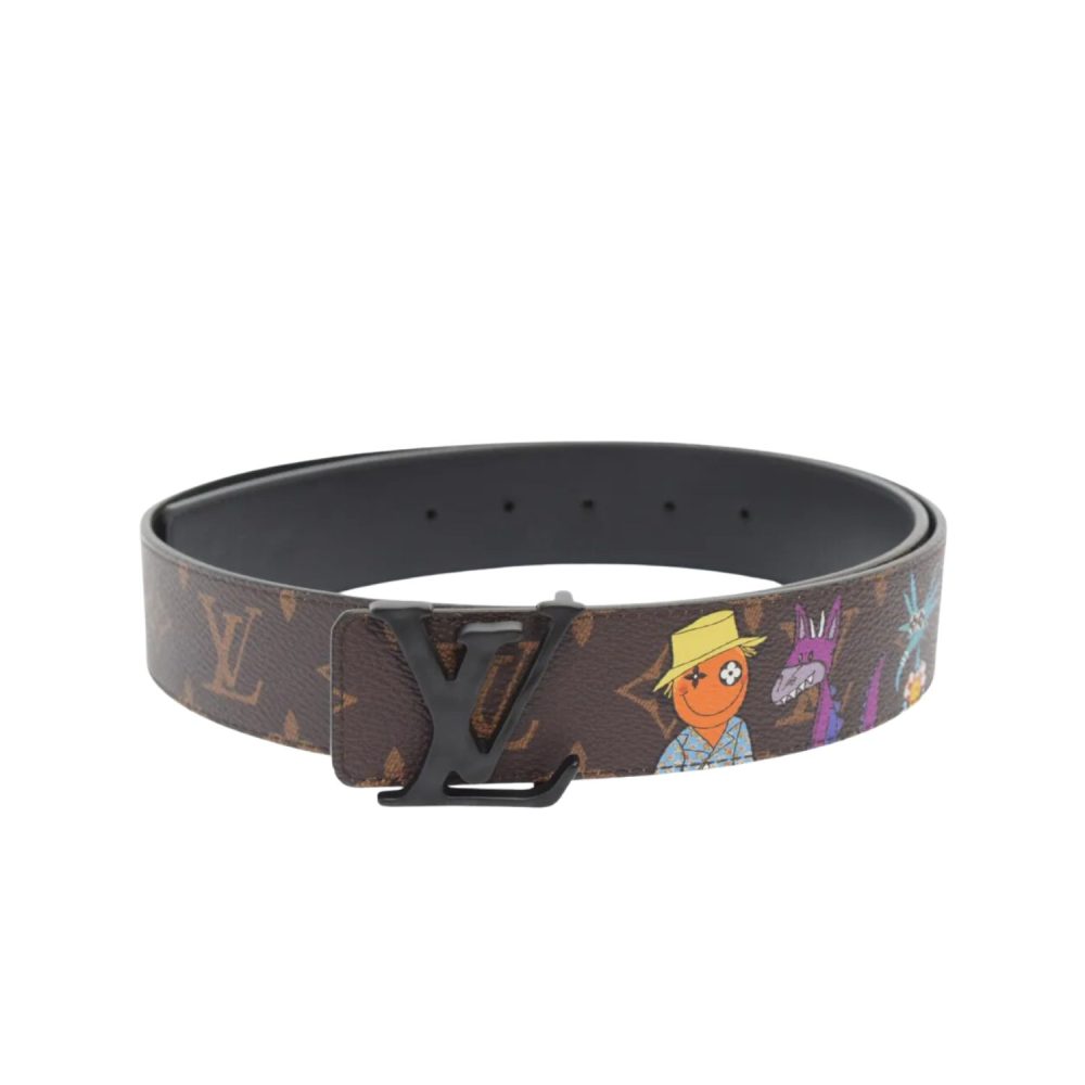 Louis Vuitton Cartoon Monogram Canvas Belt Brown For Women MP291 - Crozus