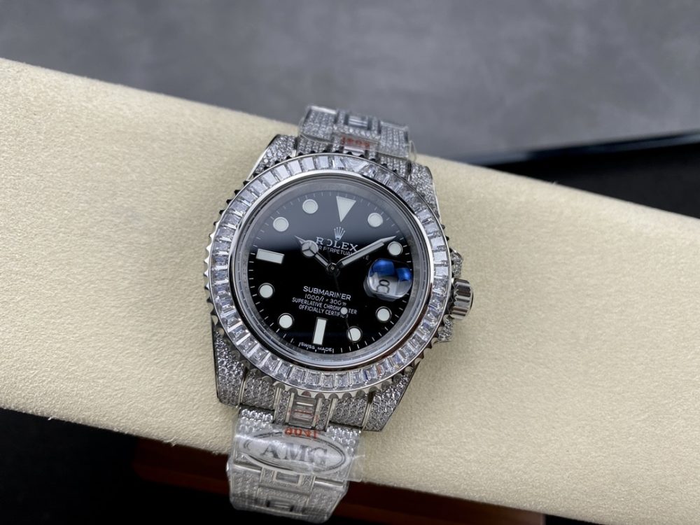 Rolex Submariner Iced Out Ref.116610LN-1 41mm Black Dial