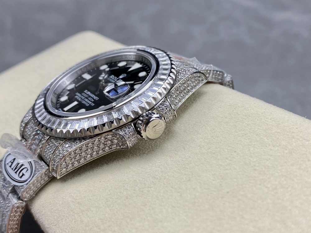 Rolex Submariner Iced Out Ref.116610LN-1 41mm Black Dial