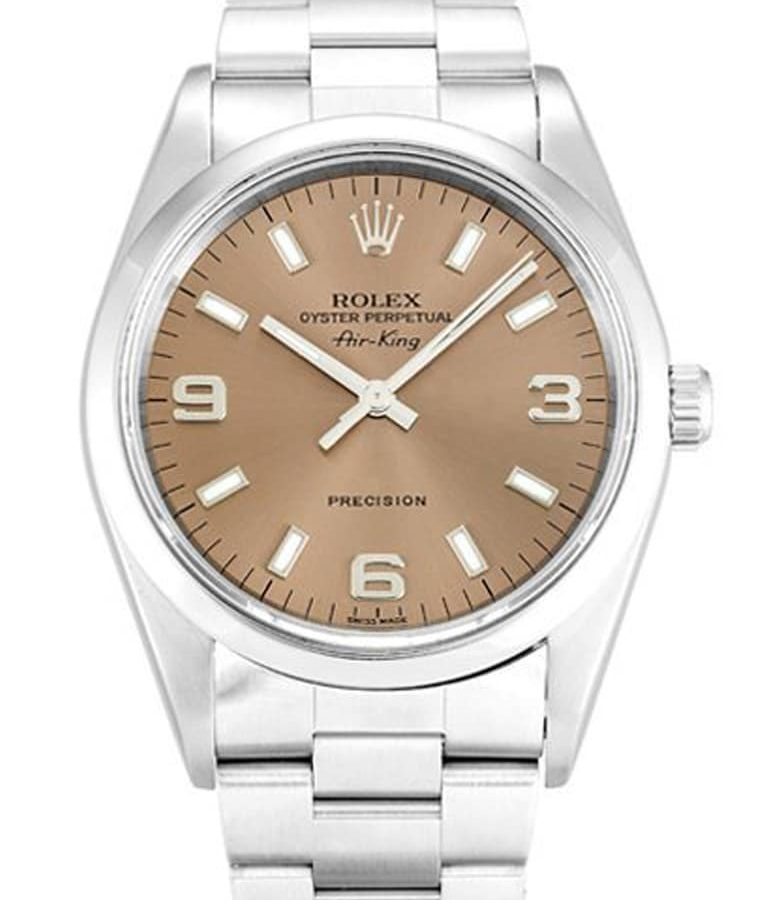 Rolex Air-King 34mm Dial Salmon Ref.14000