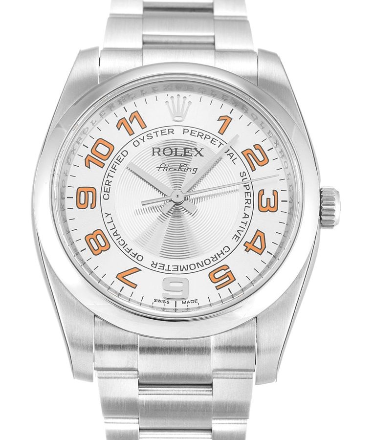 Rolex Air-King 34mm Dial Silver Ref.114200