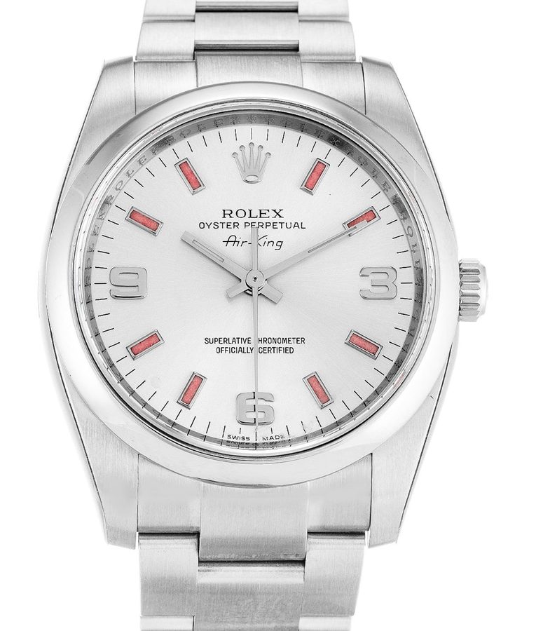 Rolex Air-King 34mm Dial White Ref.114200