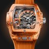 Hublot Spirit of Big Bang TOURBILLON ORANGE SAPPHIRE Ref# 645.JO.0120.RT