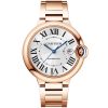 Ballon Bleu 18ct Rose Gold 40mm Silver Dial Automatic Bracelet Watch