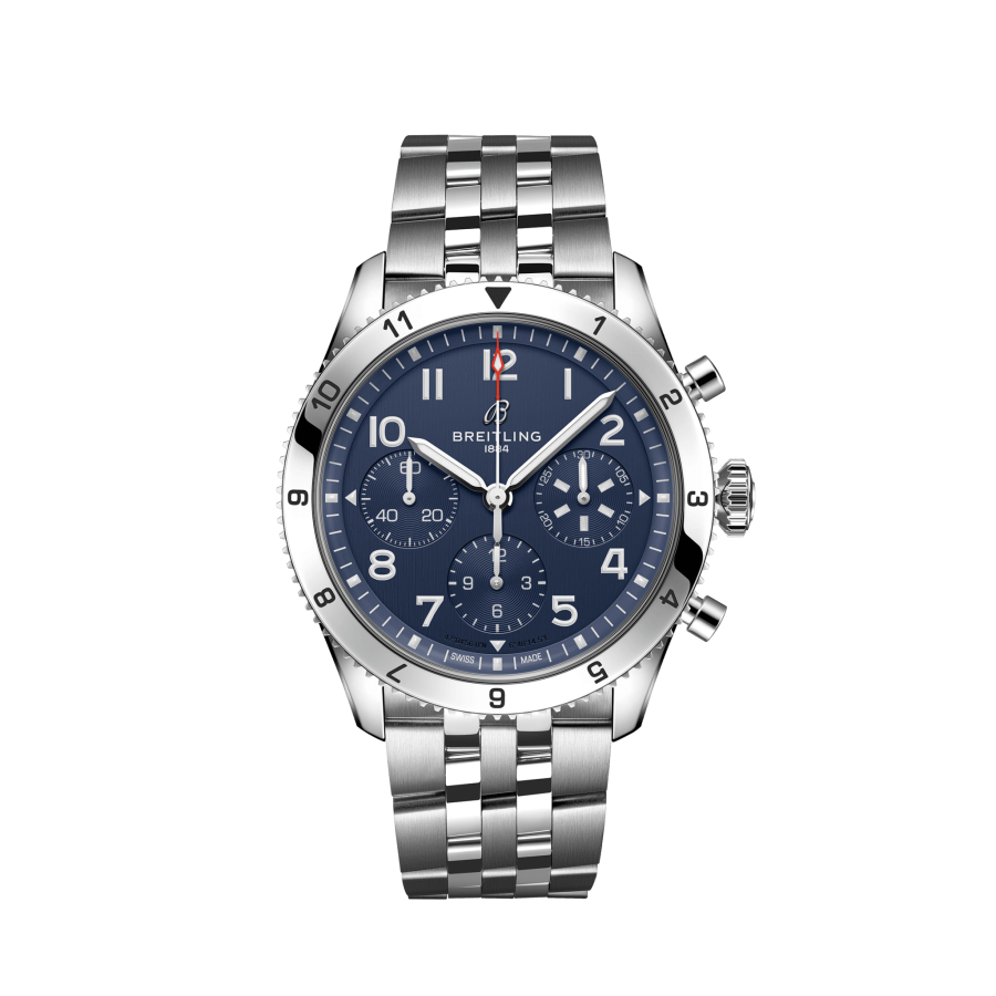 Breitling Classic AVI Chronograph 42 Tribute to Vought F4U Corsair, Stainless Steel, Ref# A233801A1C1A1, Unworn 2024