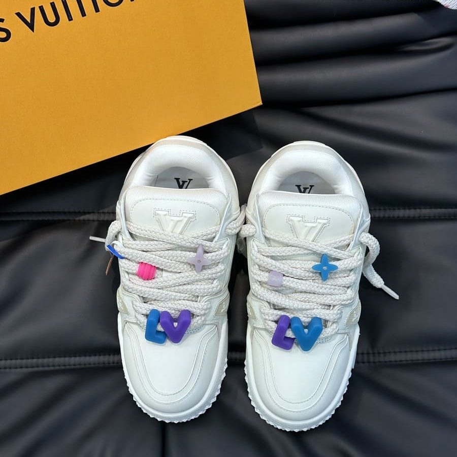 Louis Vuitton LV Trainer Maxi White