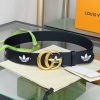 Gucci GG Marmont Reversible Belt Black, Women Belt - Crozus