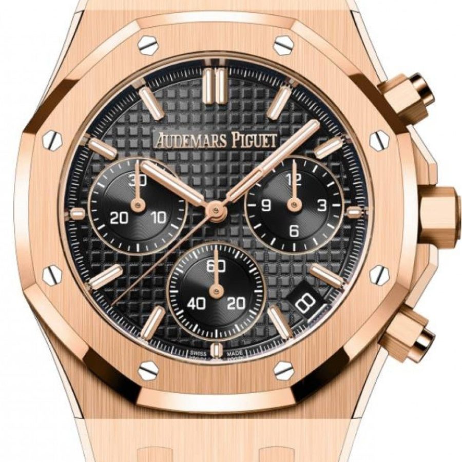 Audemars Piguet Royal Oak Selfwinding Chronograph Rose Gold 41mm Black Dial 26240OR.OO.D002CR.01