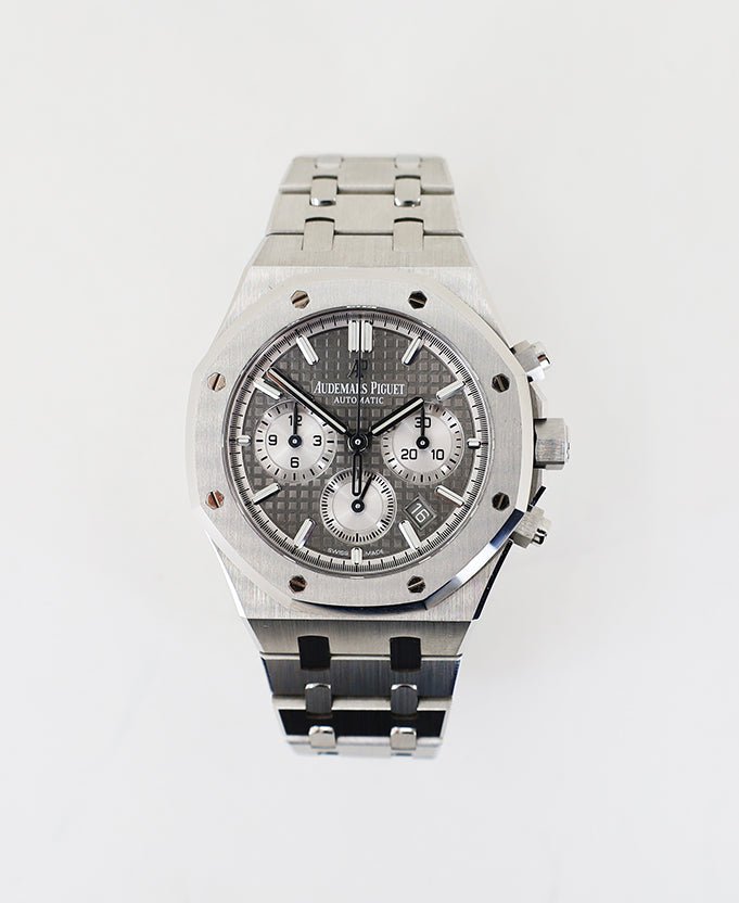 Audemars Piguet Royal Oak Selfwinding Chronograph Stainless Steel 38mm Grey Dial 26715ST.OO.1356ST.02