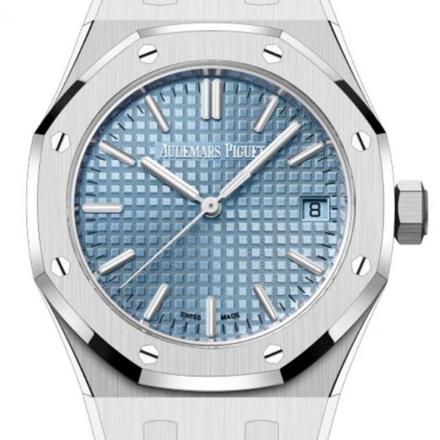 Audemars Piguet Royal Oak Selfwinding Stainless Steel 37mm Light Blue Dial 15550ST.OO.1356ST.04