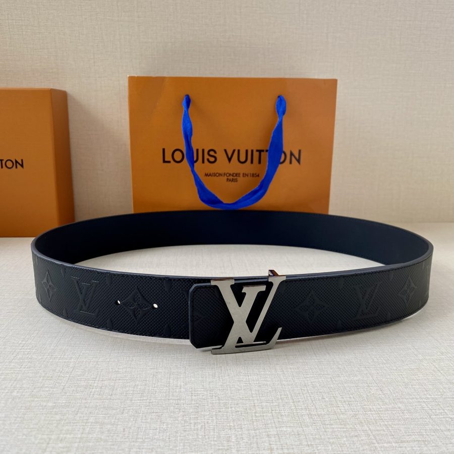 Louis Vuitton Iconic Reversible LV Belt Black LV Women Belt - Crozus