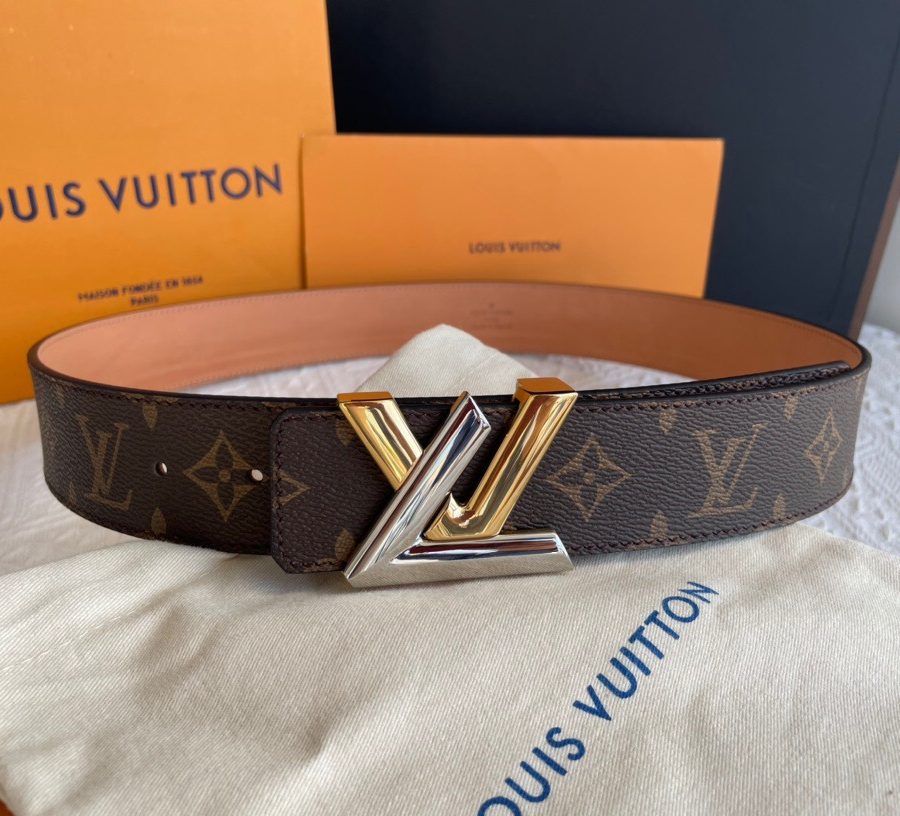 Louis Vuitton LV Twist Monogram Canvas, LV Women Belt - Crozus