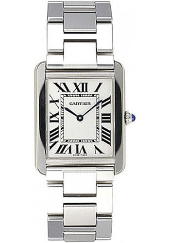 Cartier Tank Solo Watch - Large Steel Case - W5200014