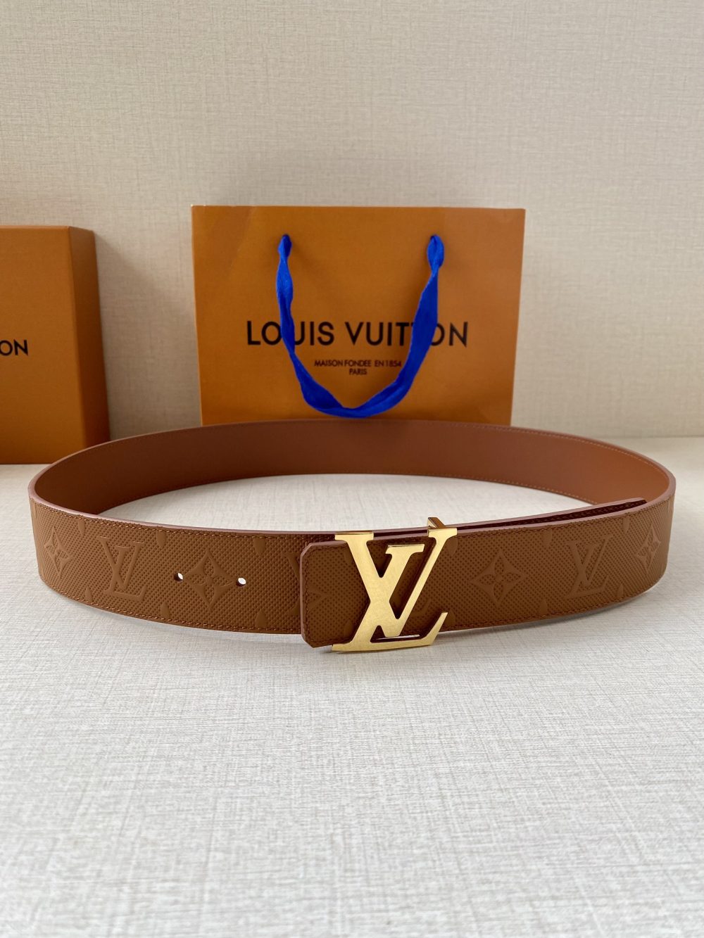 Louis Vuitton Iconic Reversible LV Belt Brown LV Women Belt - Crozus