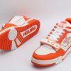 Louis Vuitton Trainer Monogram Denim Orange