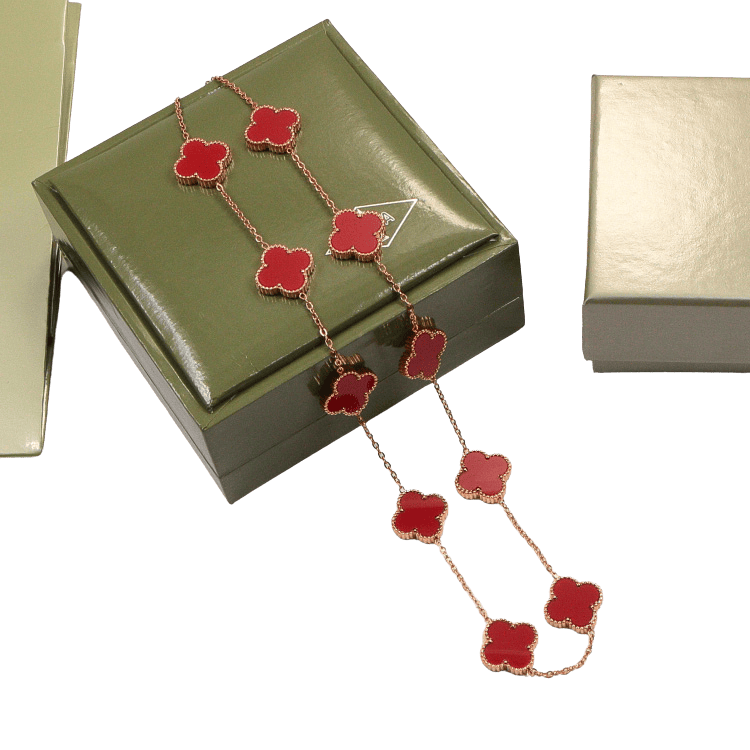 Red Clover Necklace