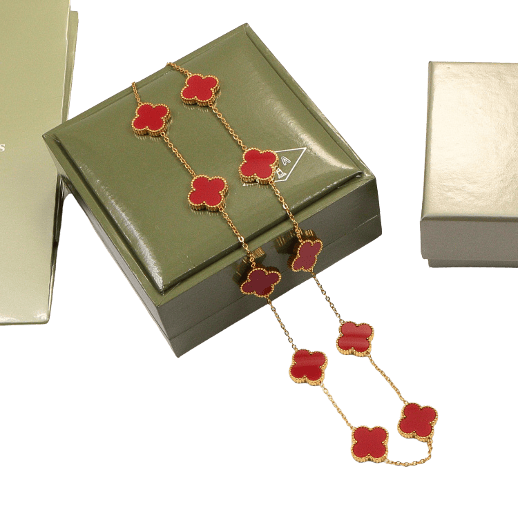 Red Clover Necklace