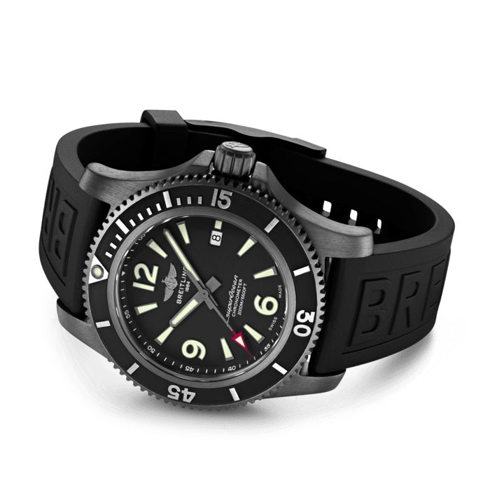 Breitling Superocean Automatic 46 Black Steel DLC-Coated Stainless Steel Ref# M17368B71B1S1