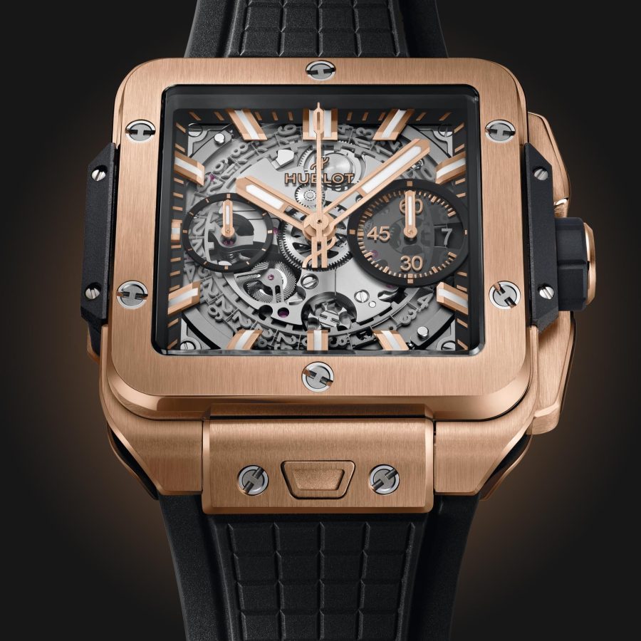 Hublot Square Bang UNICO KING GOLD Ref# 821.OX.0180.RX