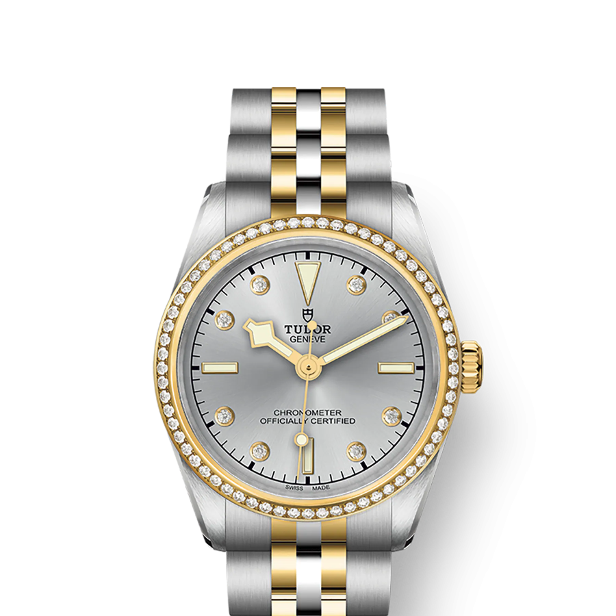 Tudor Black Bay 31 S&G, 316L Stainless Steel, 18k Yellow Gold and Diamonds, Ref# M79613-0006