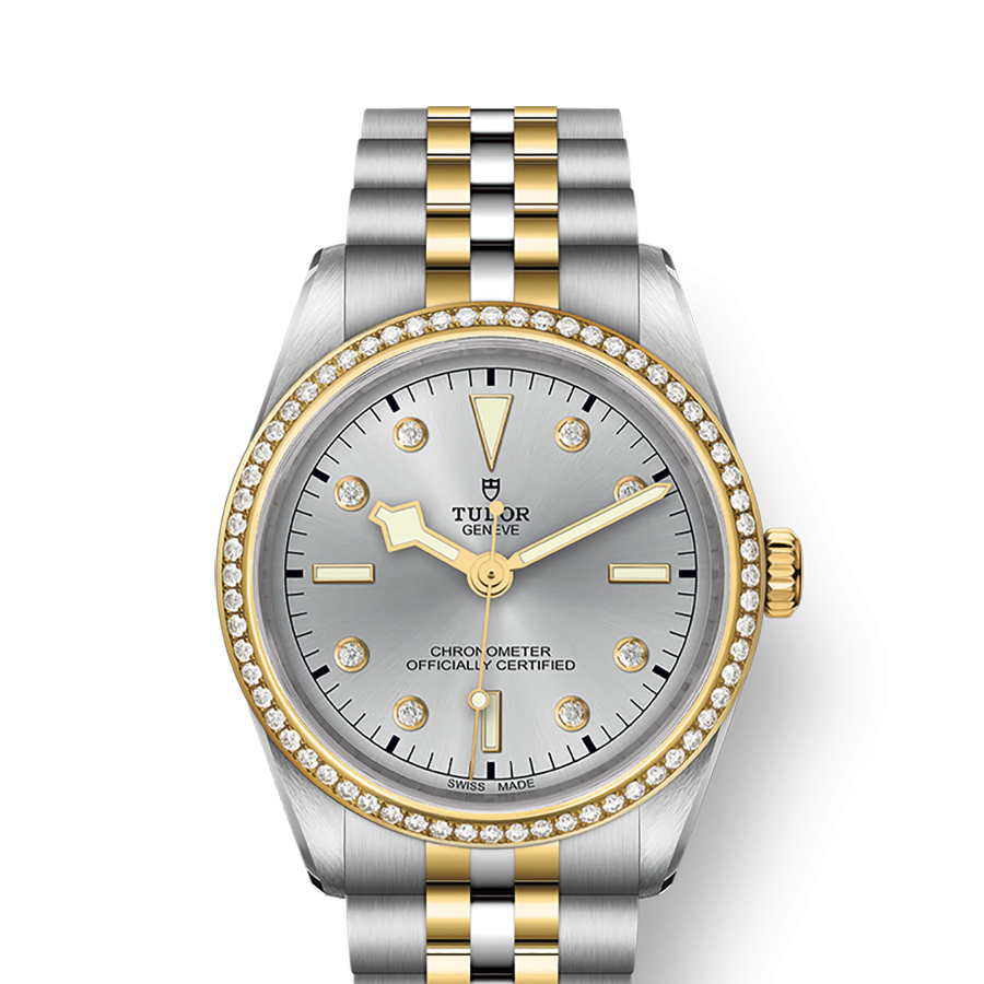 Tudor Black Bay 36 S&G, 316L Stainless Steel, 18k Yellow Gold and Diamonds, Ref# M79653-0006